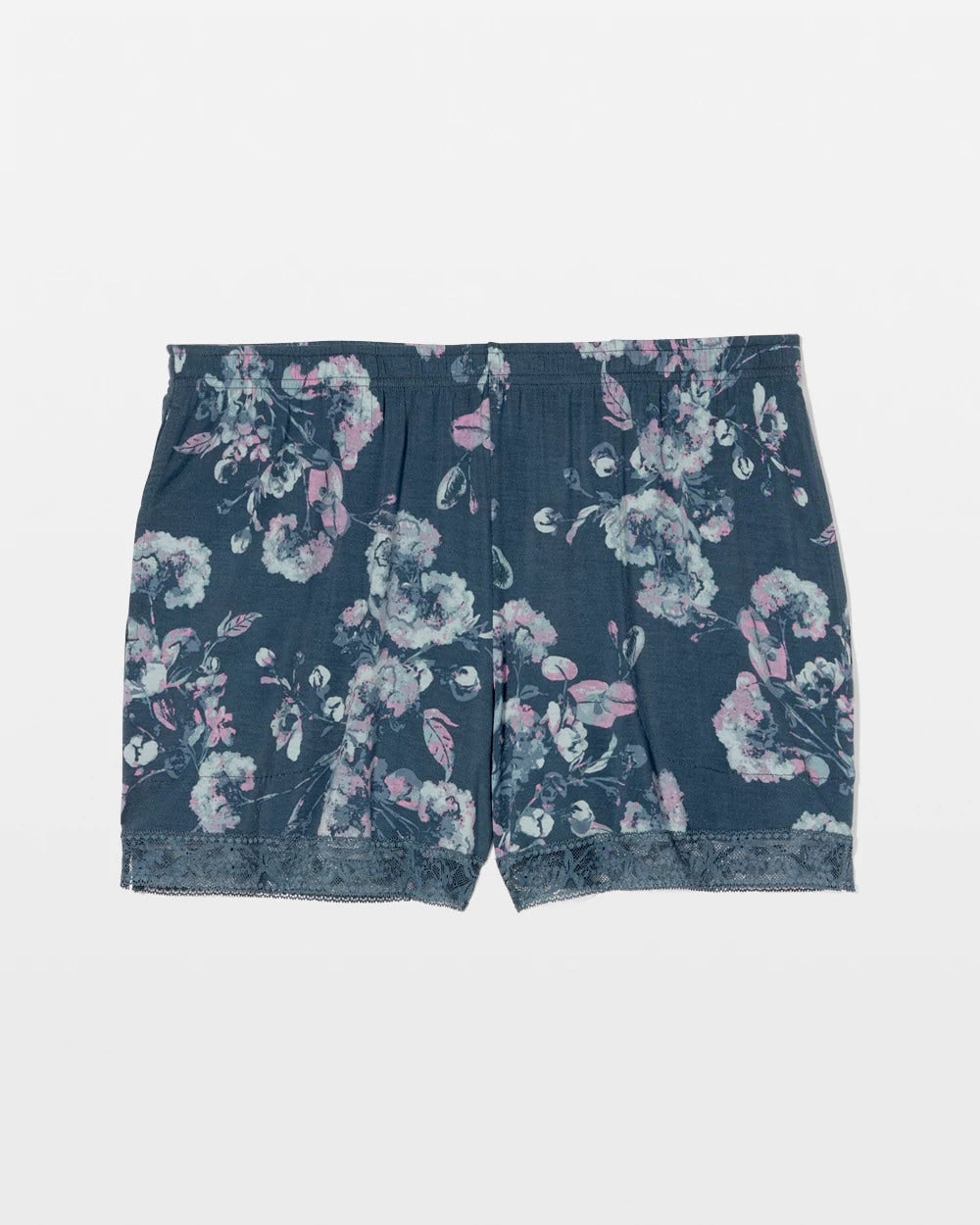 Soma Lace-Trim Pajama Shorts