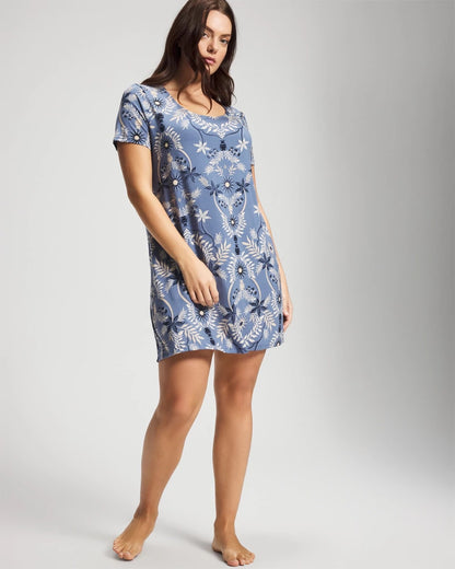 Soma Short Sleeve Scoop Neck Sleepshirt