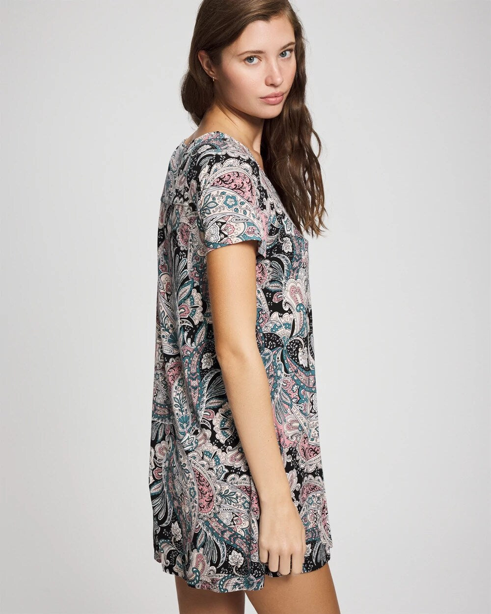 Soma Short Sleeve Scoop Neck Sleepshirt