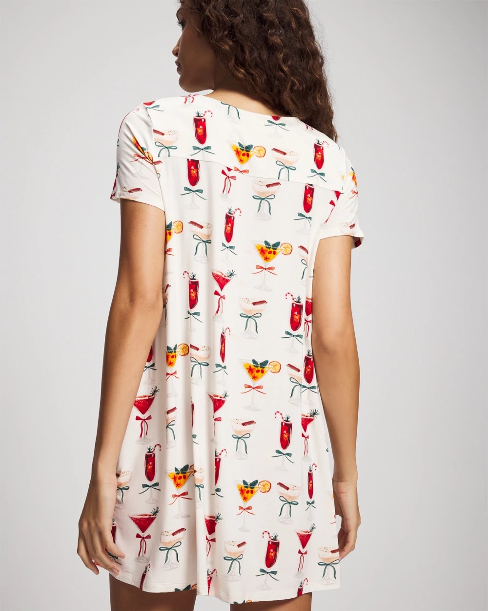 Soma Short Sleeve Scoop Neck Sleepshirt