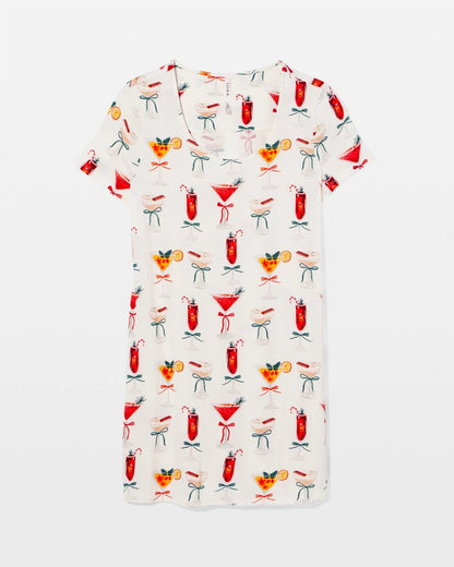 Soma Short Sleeve Scoop Neck Sleepshirt