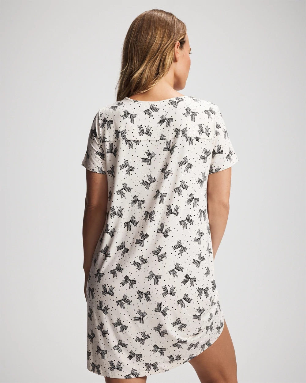 Soma Short Sleeve Scoop Neck Sleepshirt