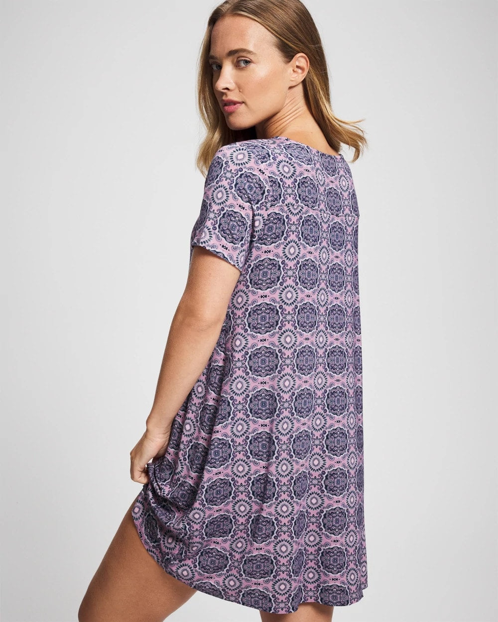 Soma Short Sleeve Scoop Neck Sleepshirt
