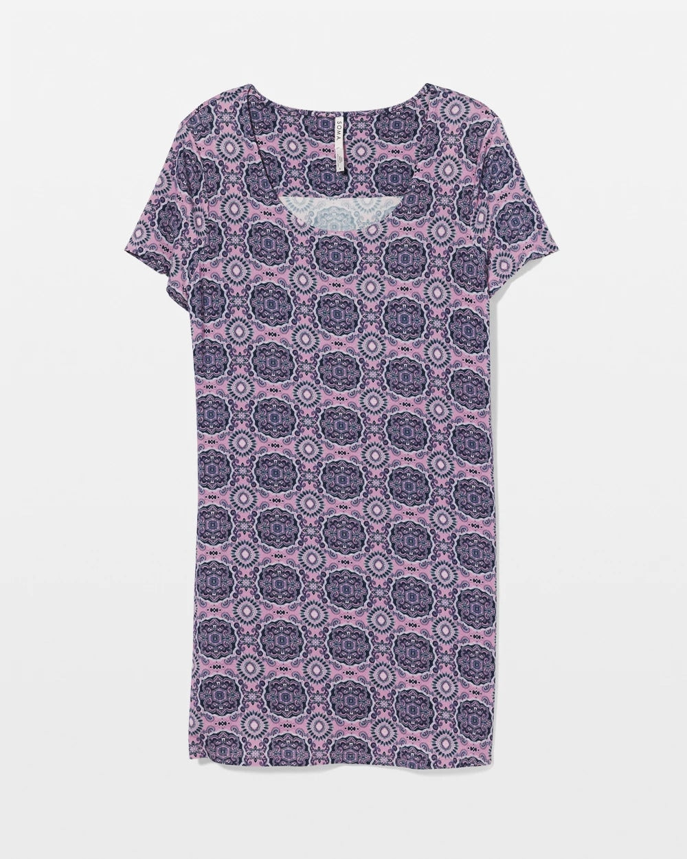 Soma Short Sleeve Scoop Neck Sleepshirt