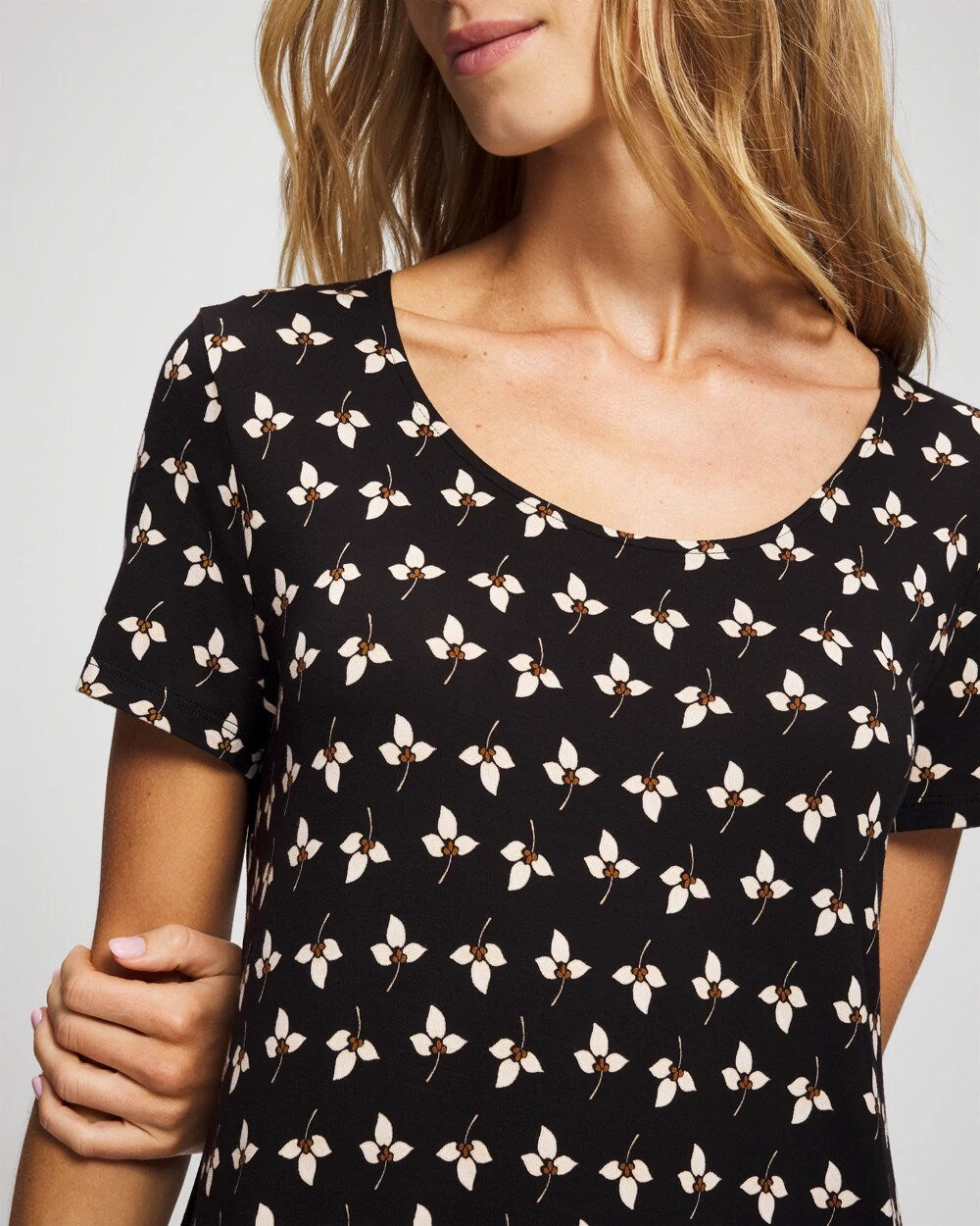 Soma Short Sleeve Scoop Neck Sleepshirt
