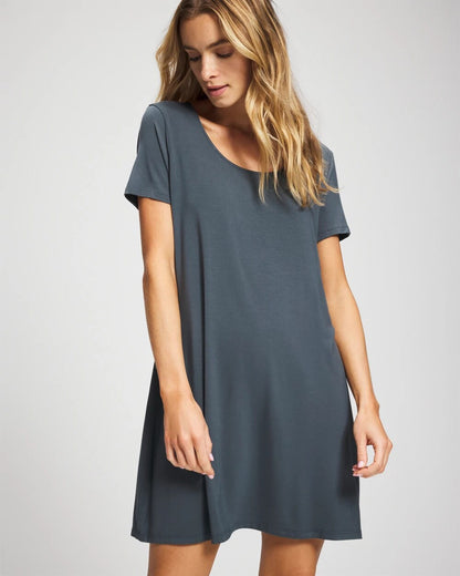 Soma Short Sleeve Scoop Neck Sleepshirt