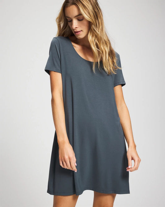Soma Short Sleeve Scoop Neck Sleepshirt