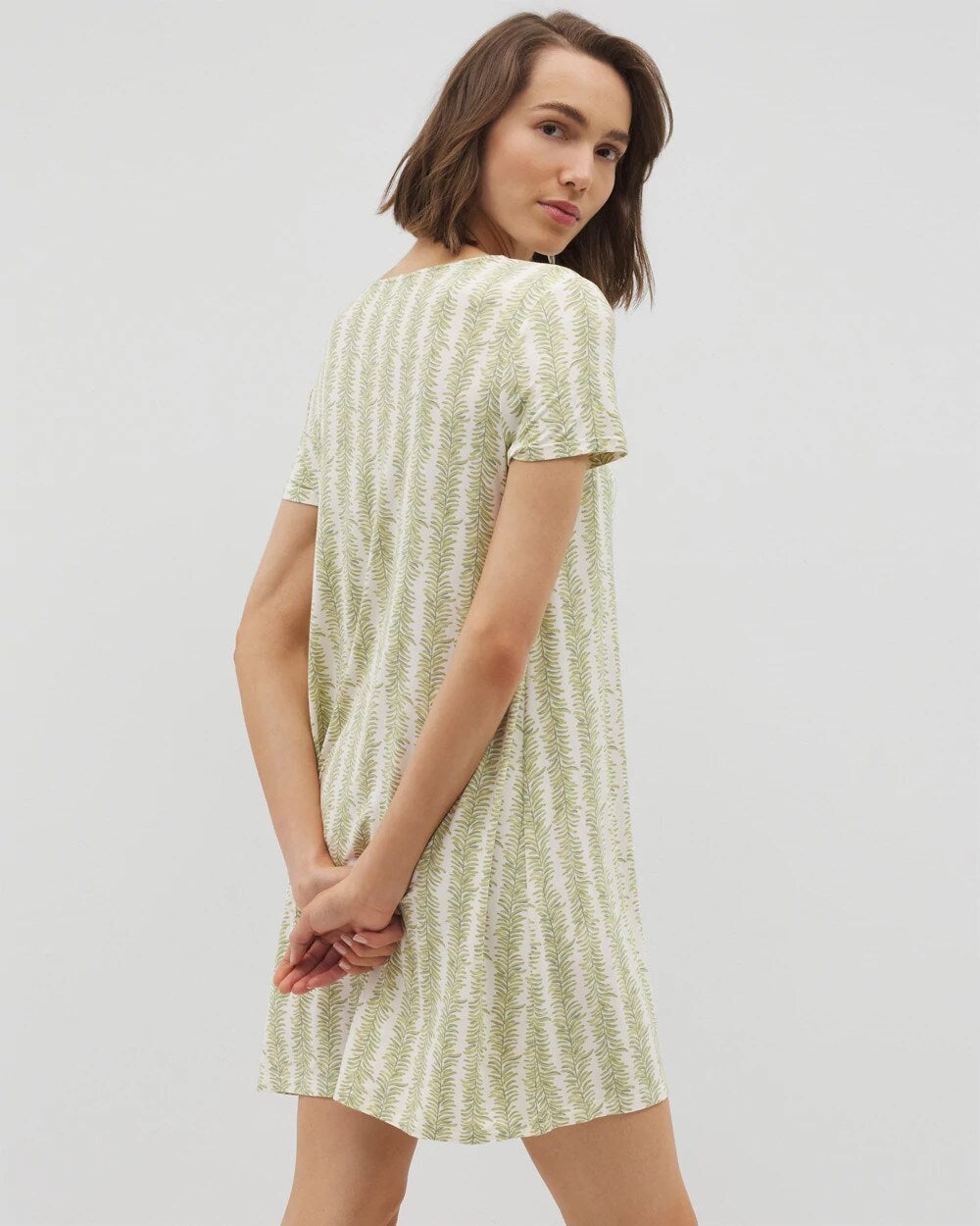 Soma Short Sleeve Scoop Neck Sleepshirt