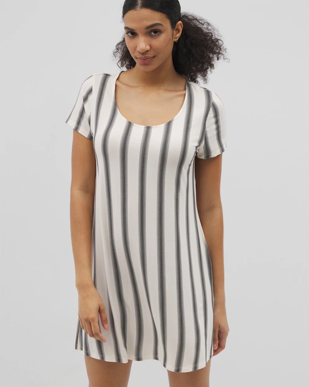 Soma Short Sleeve Scoop Neck Sleepshirt