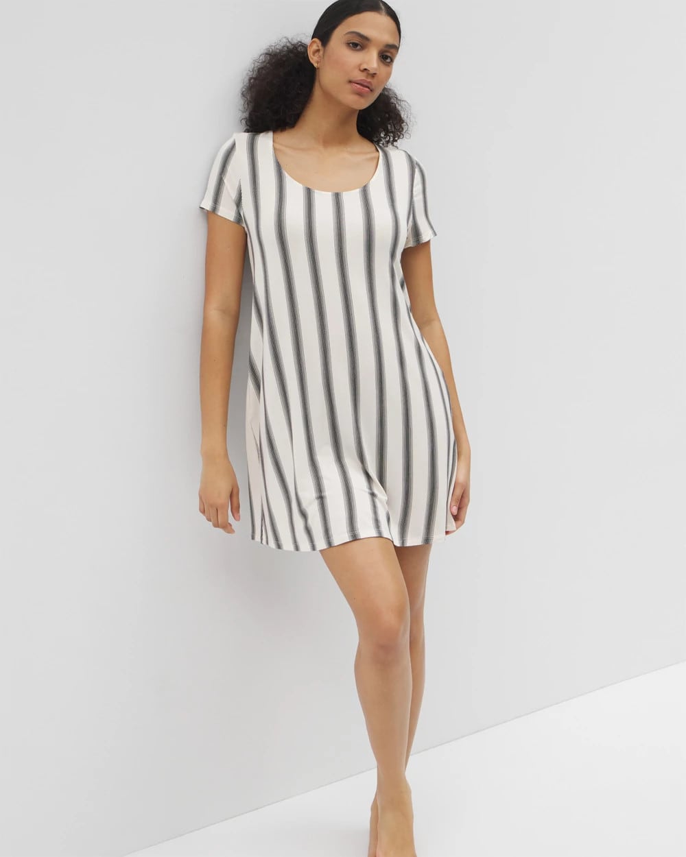 Soma Short Sleeve Scoop Neck Sleepshirt
