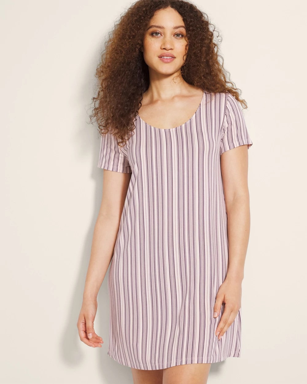 Soma Short Sleeve Scoop Neck Sleepshirt