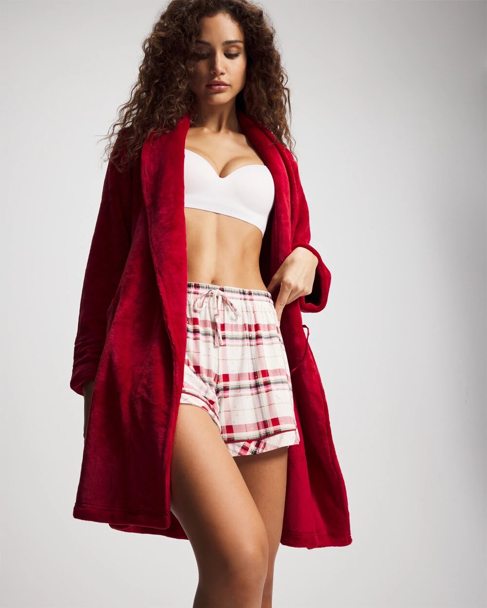 Soma Plush Short Robe