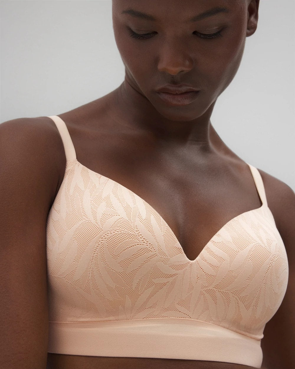Soma Wireless Bra with Lace