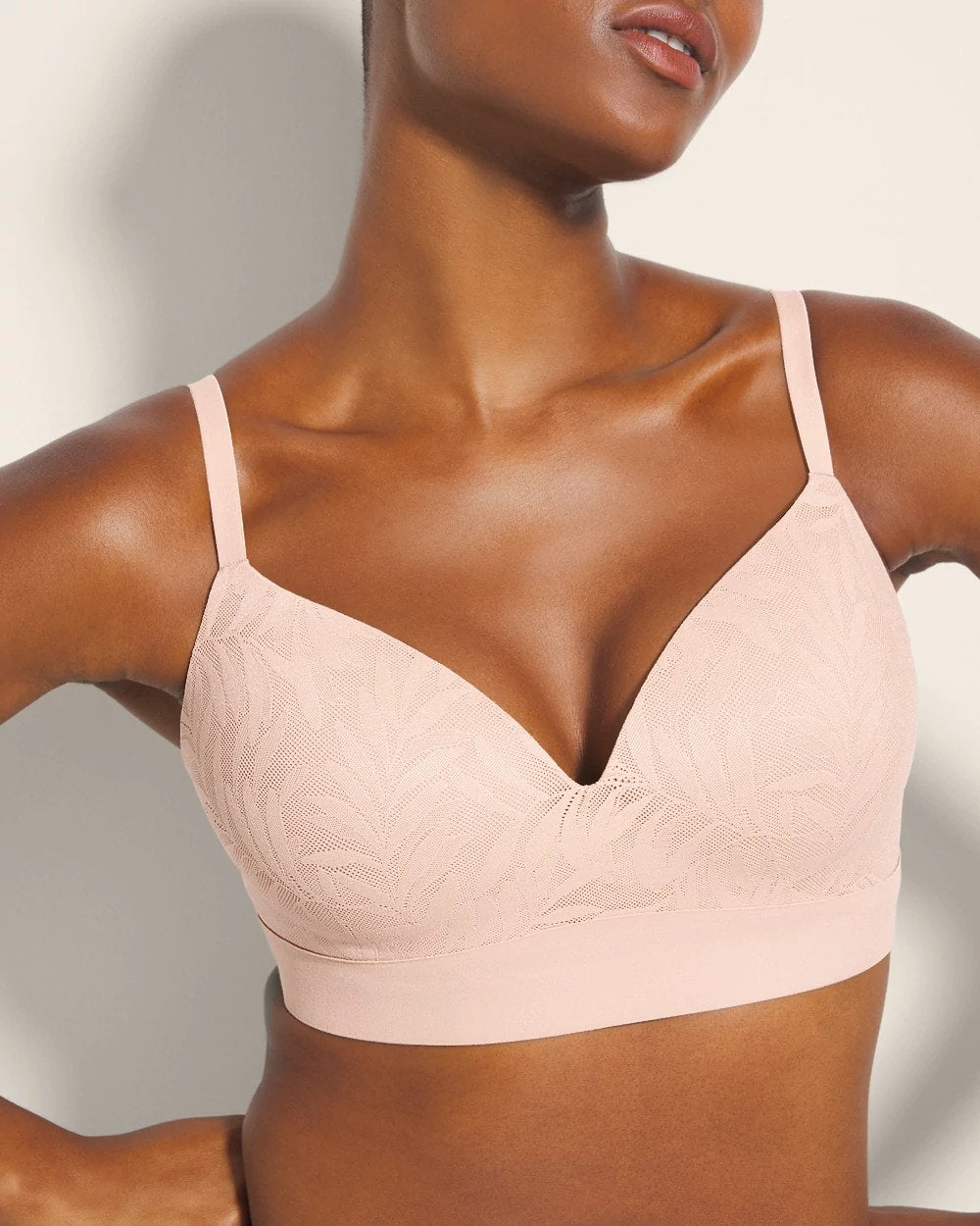 Soma Wireless Bra with Lace