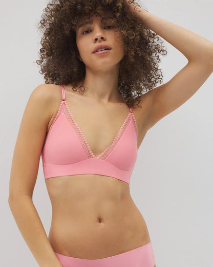 Soma Geo Lace Trim Bralette