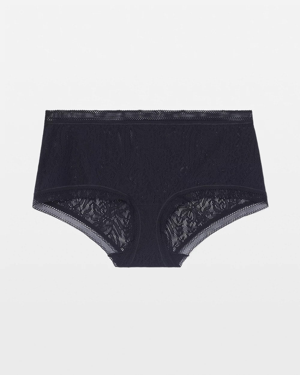 Soma Soma Boyshort Panty with Stretch Lace