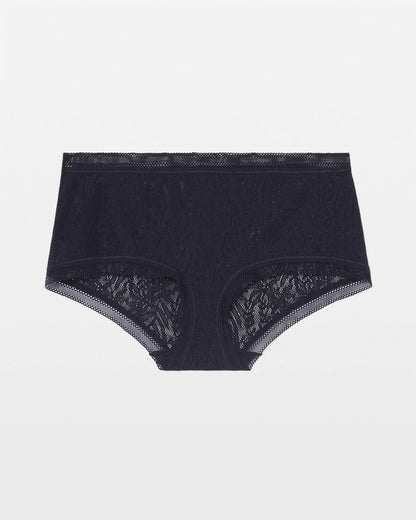 Soma Soma Boyshort Panty with Stretch Lace