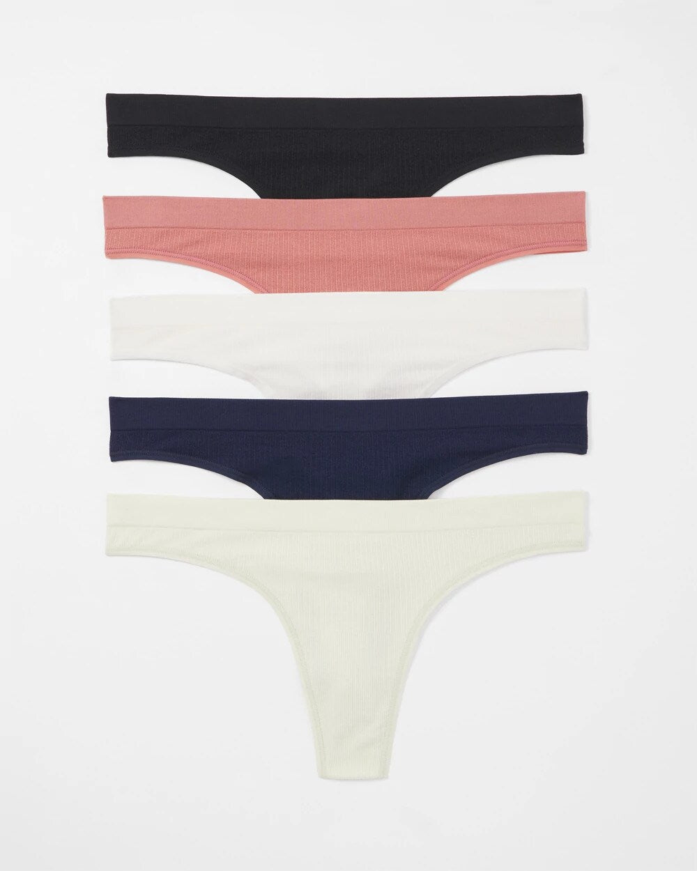 Soma Rib Thong Panty 5 Pack