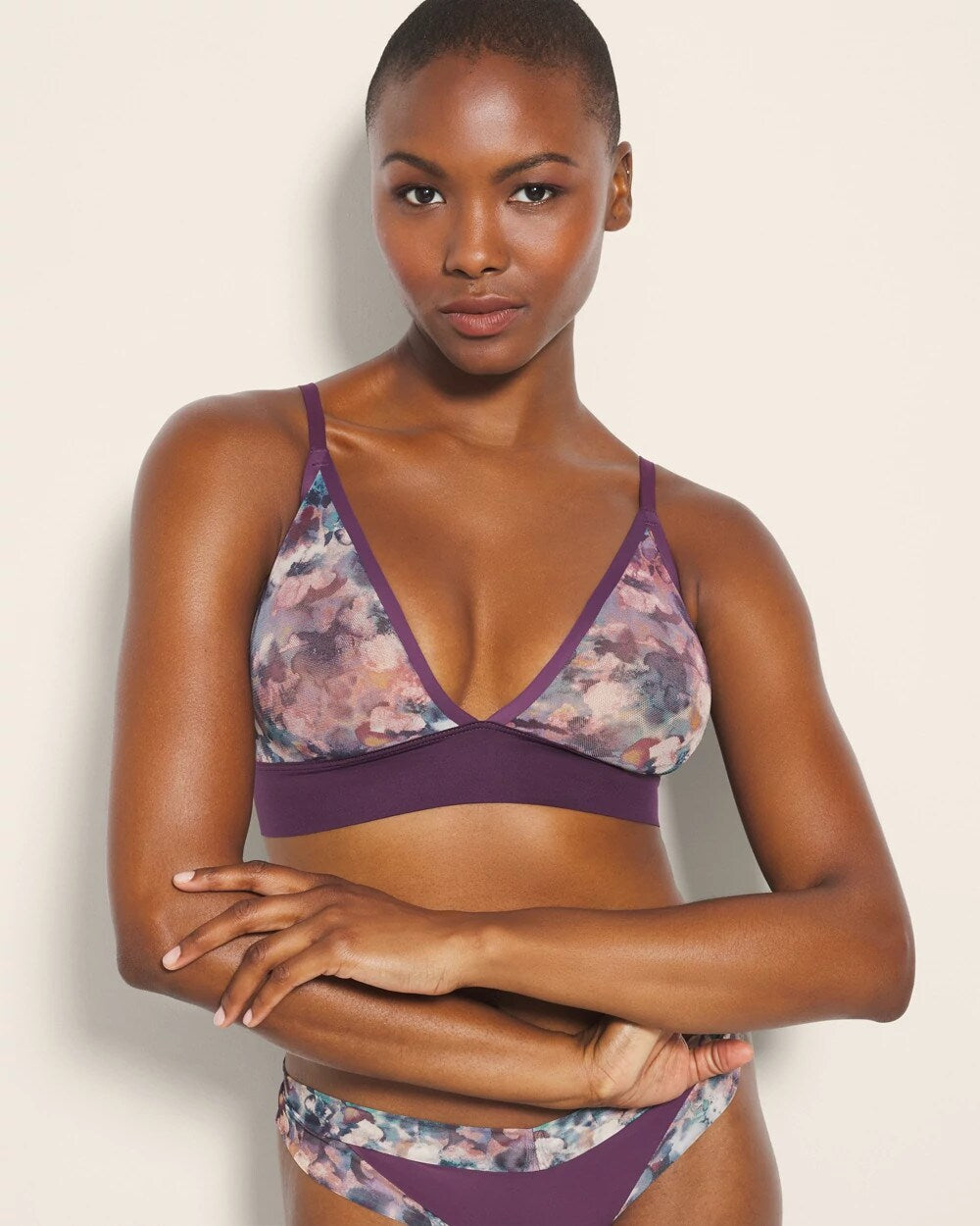 Soma Triangle Mesh Bralette