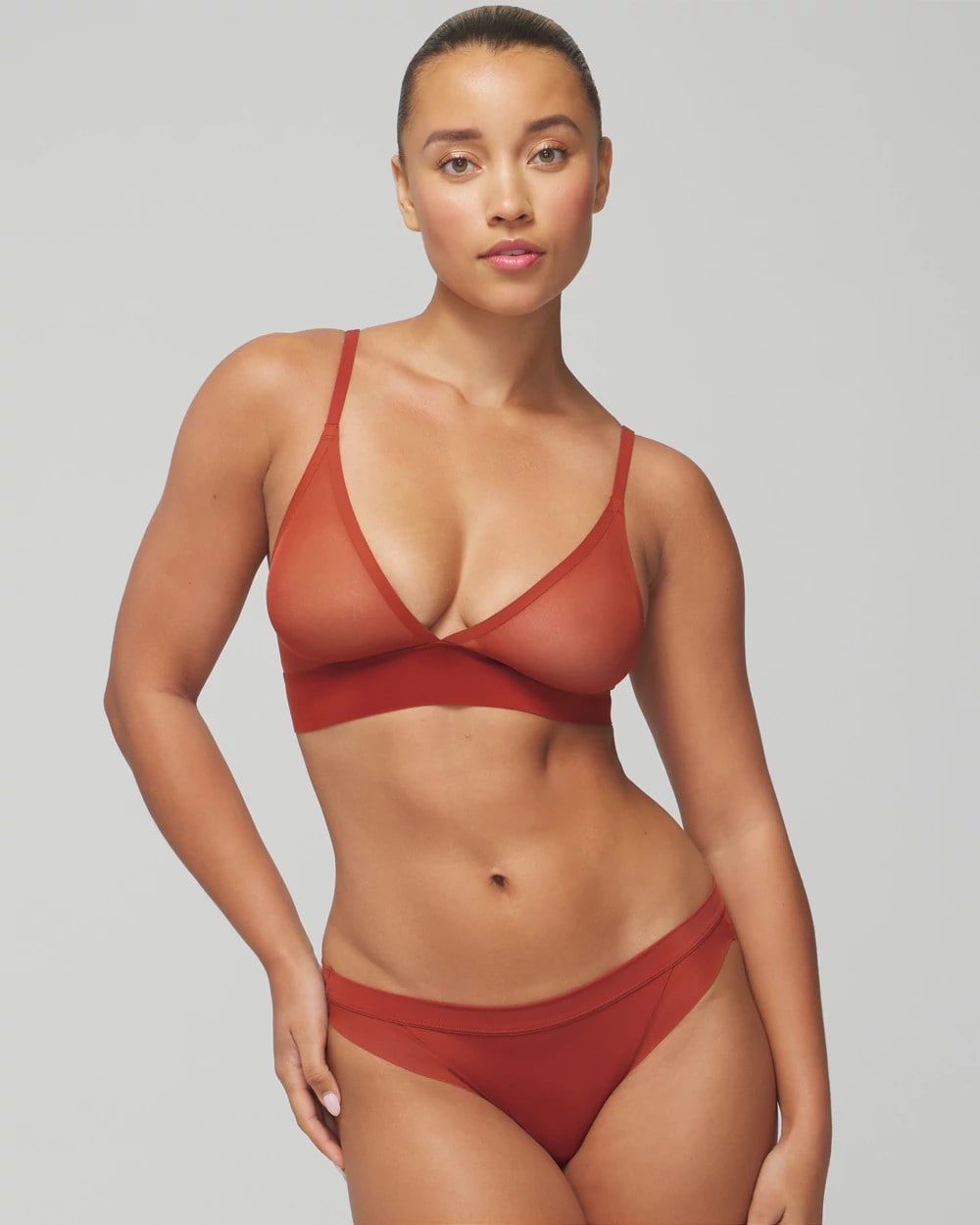Soma Triangle Mesh Bralette