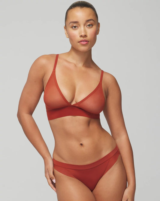 Soma Triangle Mesh Bralette