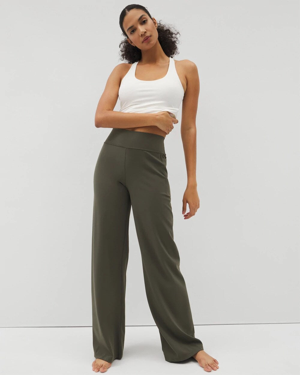 Soma High-Waist Wide-Leg Pants