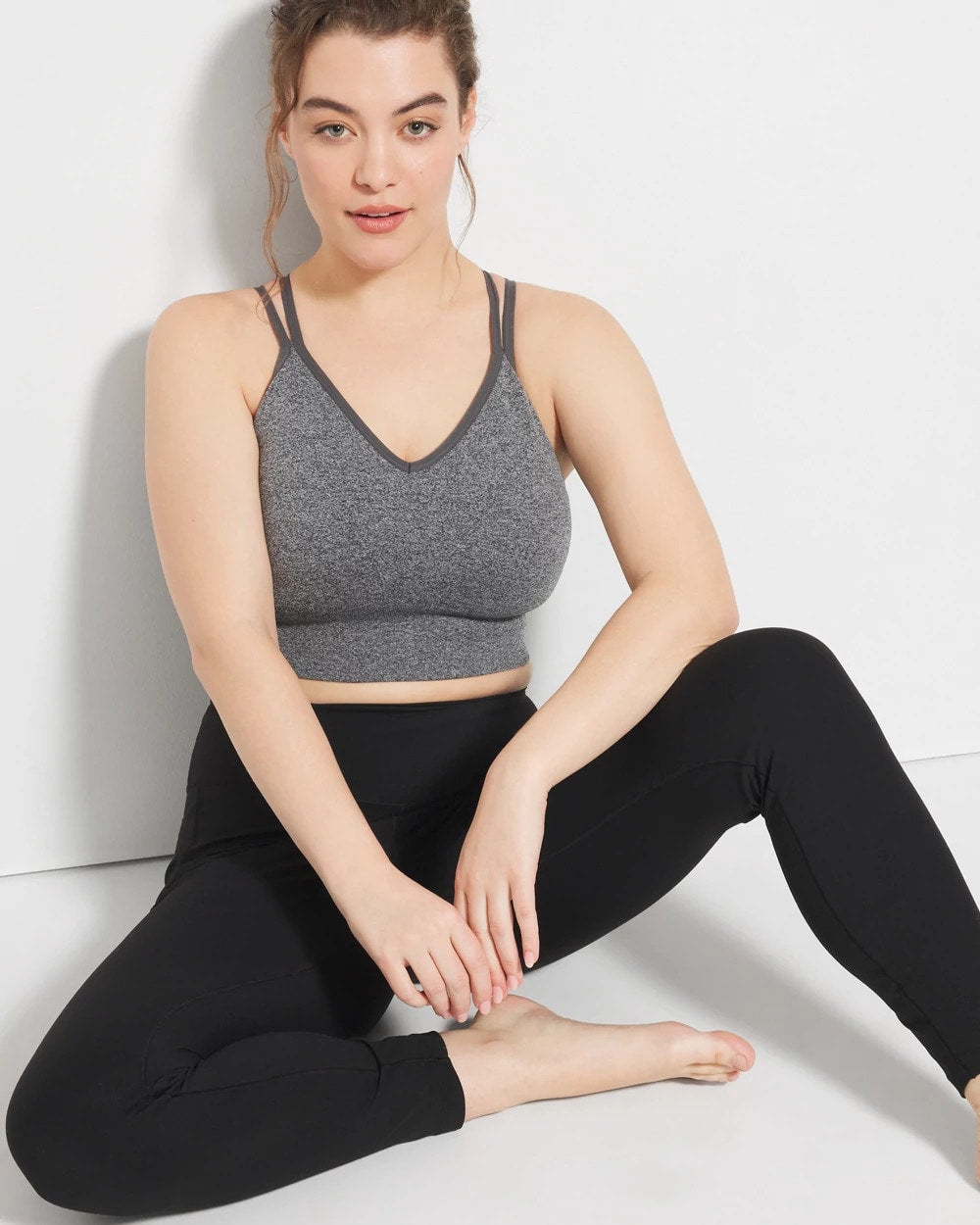 Soma Soma Sport Longline Bra with Strappy Back