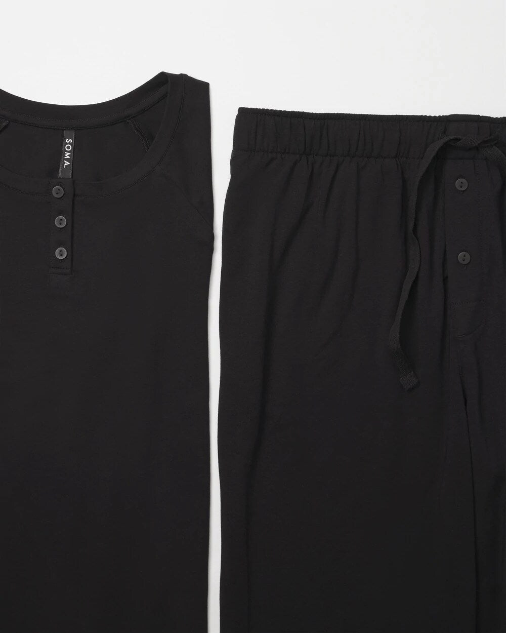 Soma Men's Henley Pajama Top