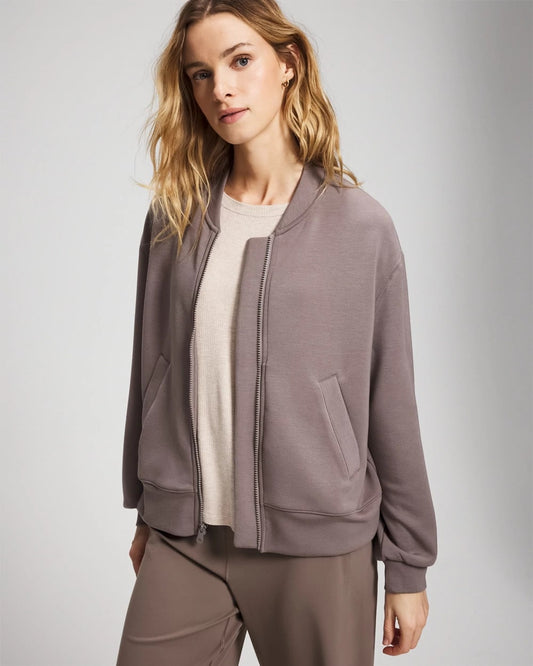 Soma Modern Modal Bomber Jacket