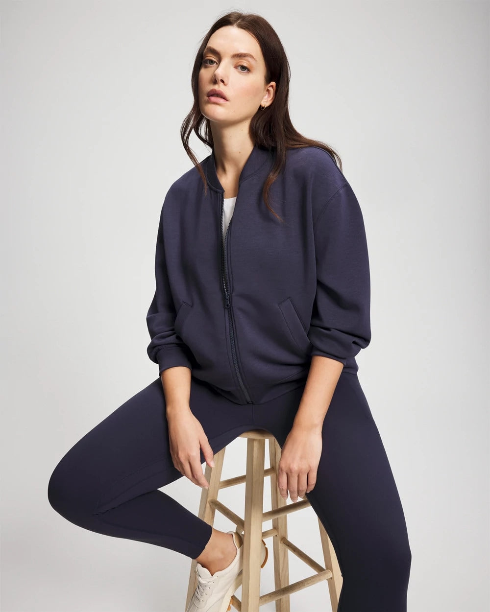 Soma Modern Modal Bomber Jacket