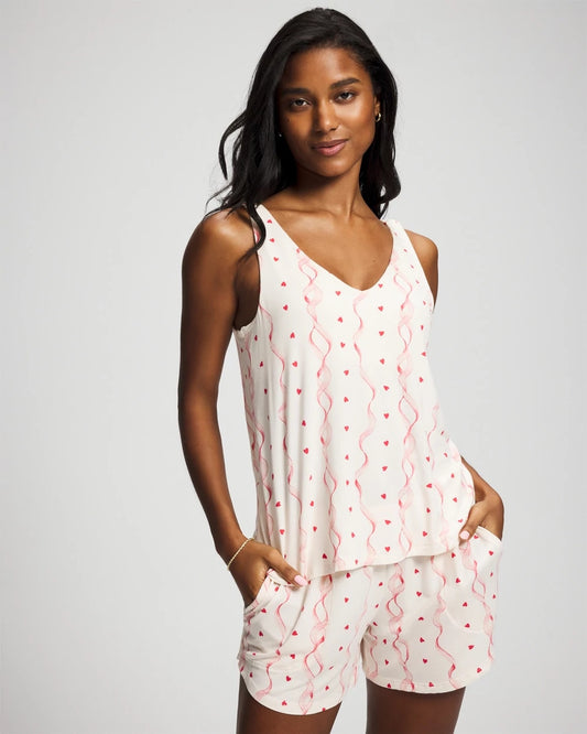 Soma Shirred Strap Pajama Tank