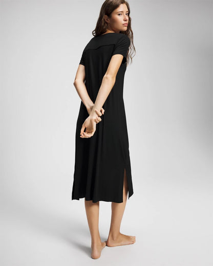 Soma Short Sleeve Long Sleepshirt