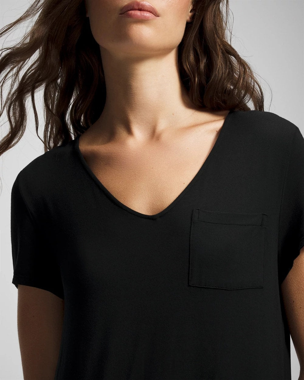 Soma Short Sleeve Long Sleepshirt