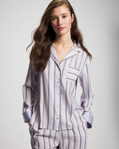 Soma Long-Sleeve Notch Collar