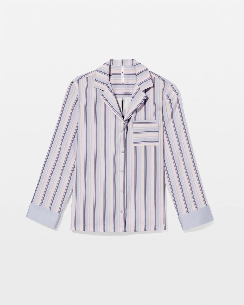 Soma Long-Sleeve Notch Collar