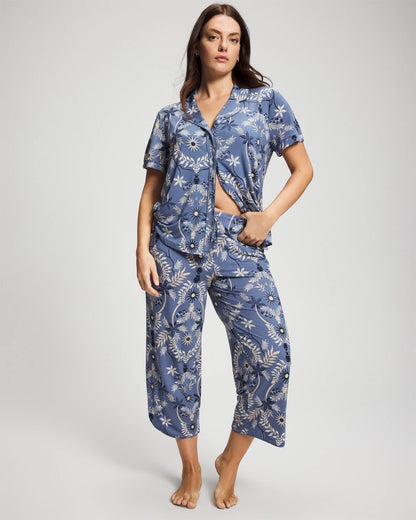 Soma Piped Crop Pajama Pants