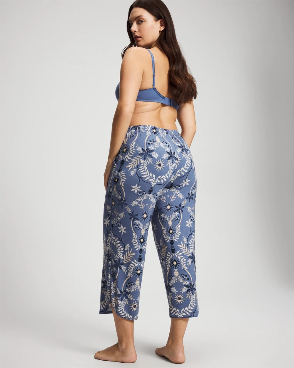 Soma Piped Crop Pajama Pants