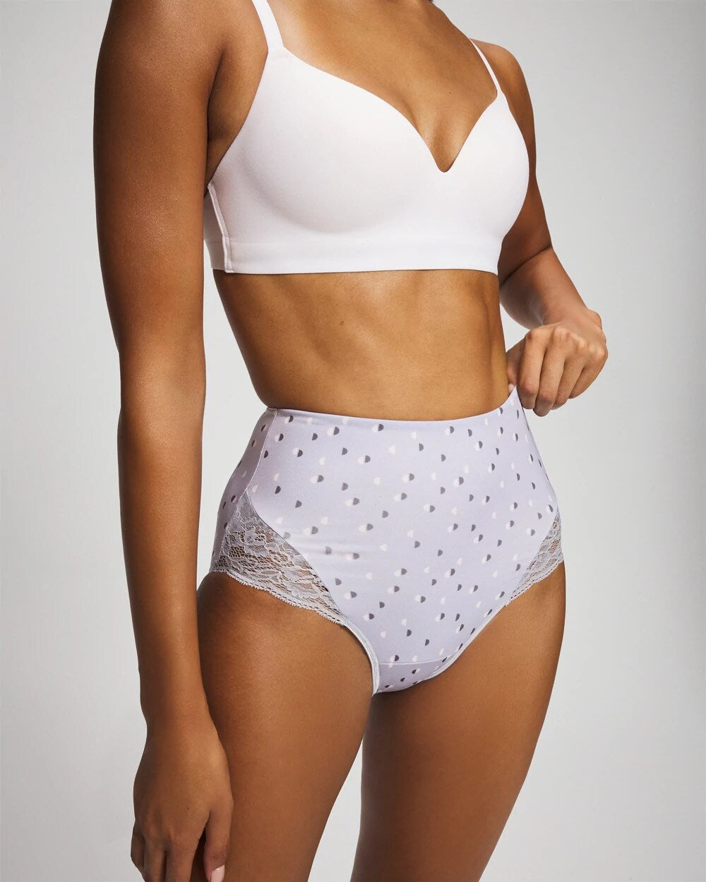 Soma Tummy High-Waist Brief Panty with Lace