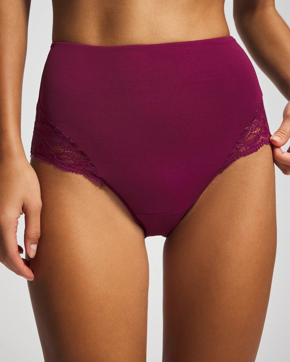 Soma Tummy High-Waist Brief Panty with Lace