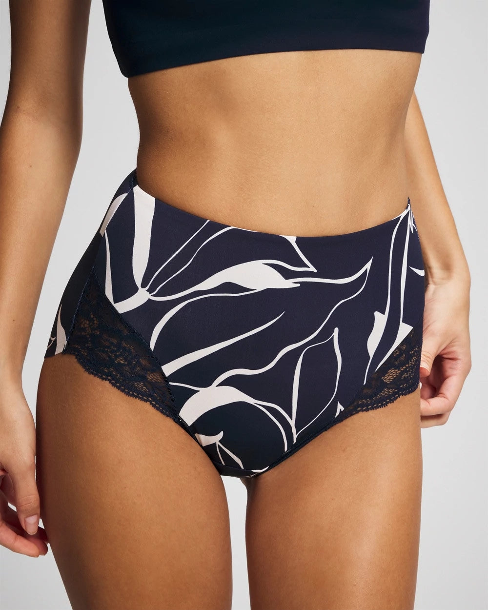 Soma Tummy High-Waist Brief Panty with Lace
