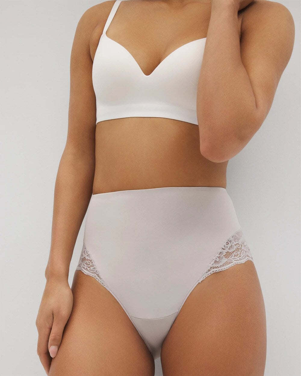Soma Tummy High-Waist Brief Panty with Lace