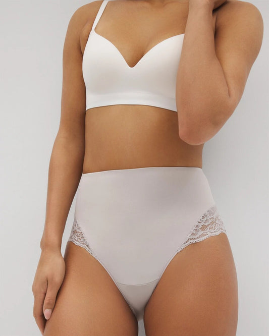 Soma Tummy High-Waist Brief Panty with Lace