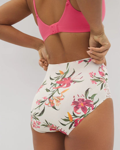 Soma Tummy High-Waist Brief Panty with Lace