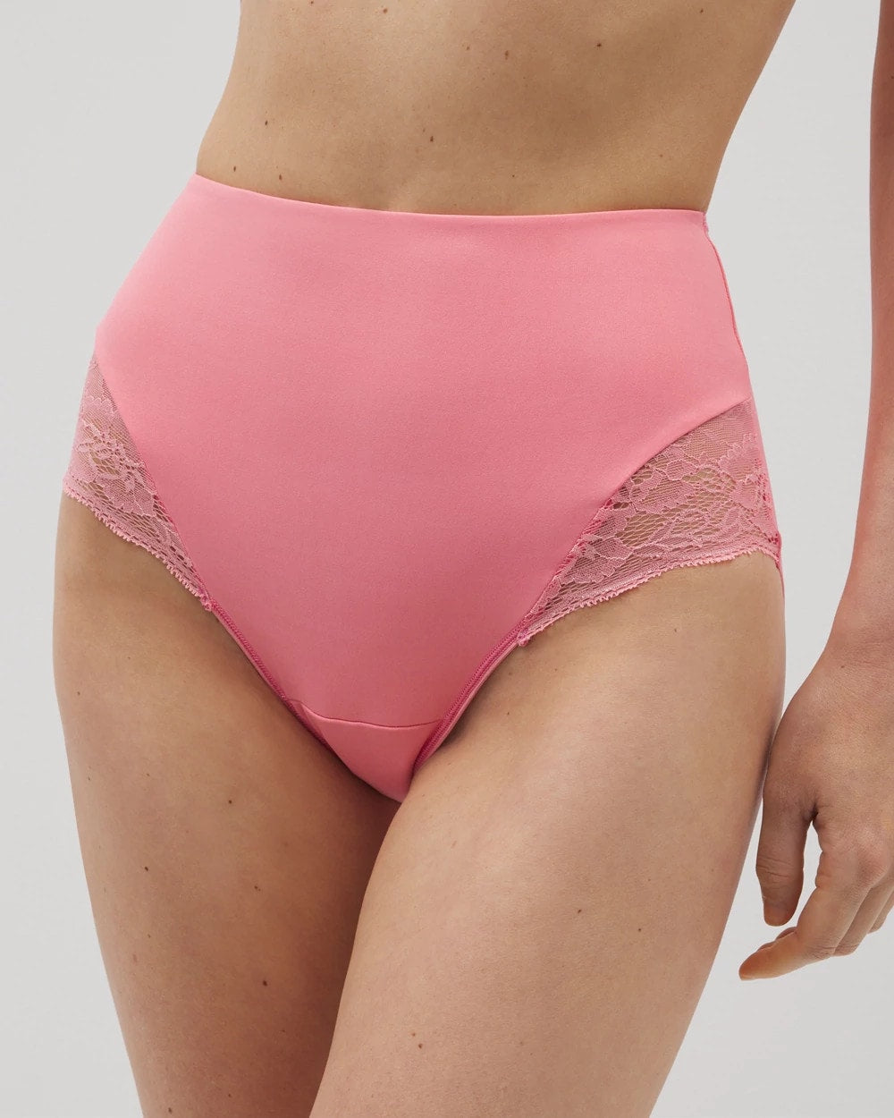 Soma Tummy High-Waist Brief Panty with Lace