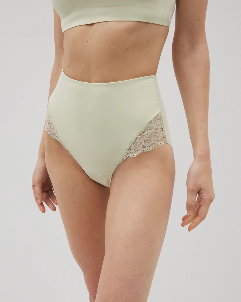 Soma Tummy High-Waist Brief Panty with Lace
