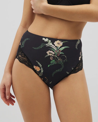 Soma Tummy High-Waist Brief Panty with Lace