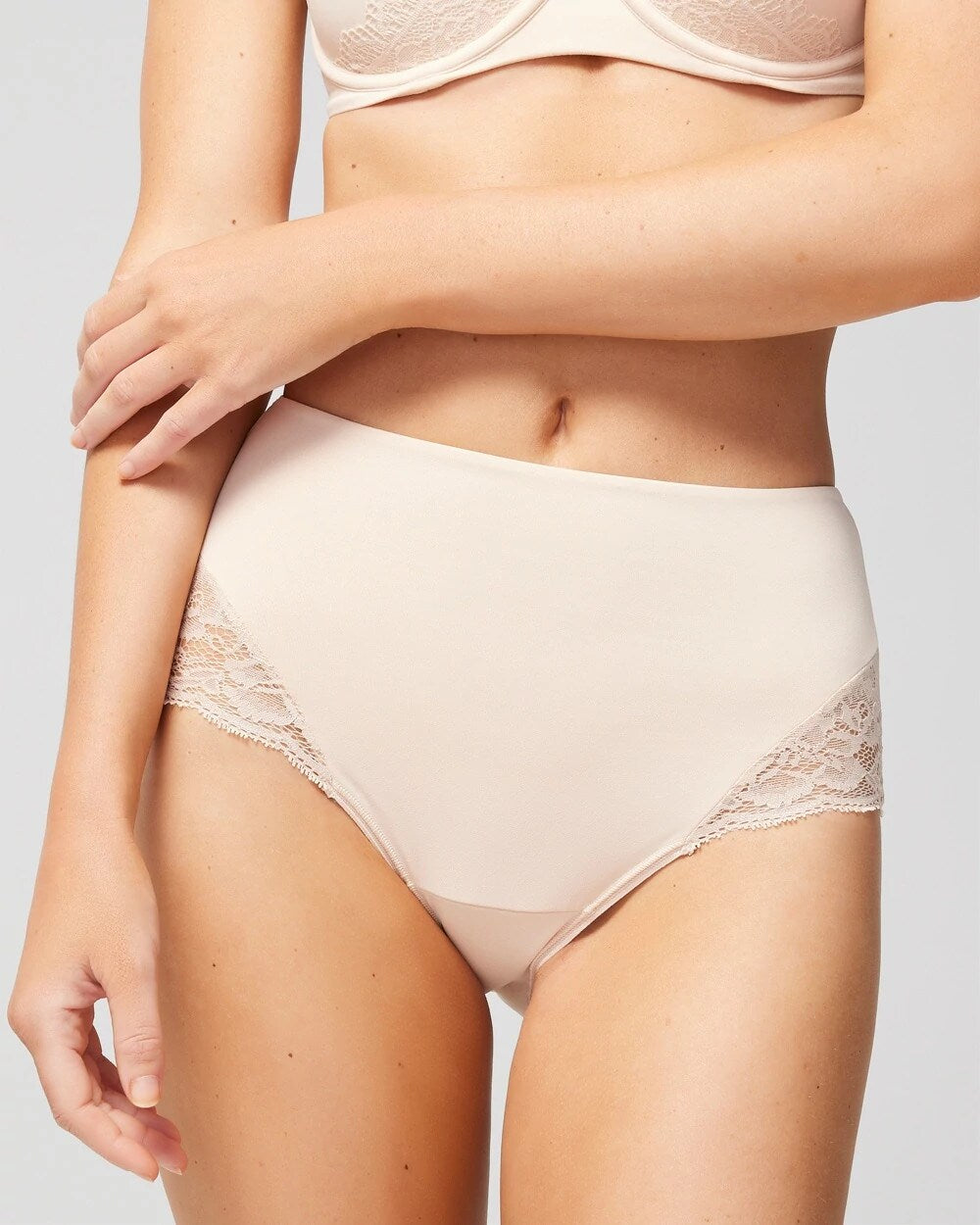 Soma High-Waist Brief Panty with Lace