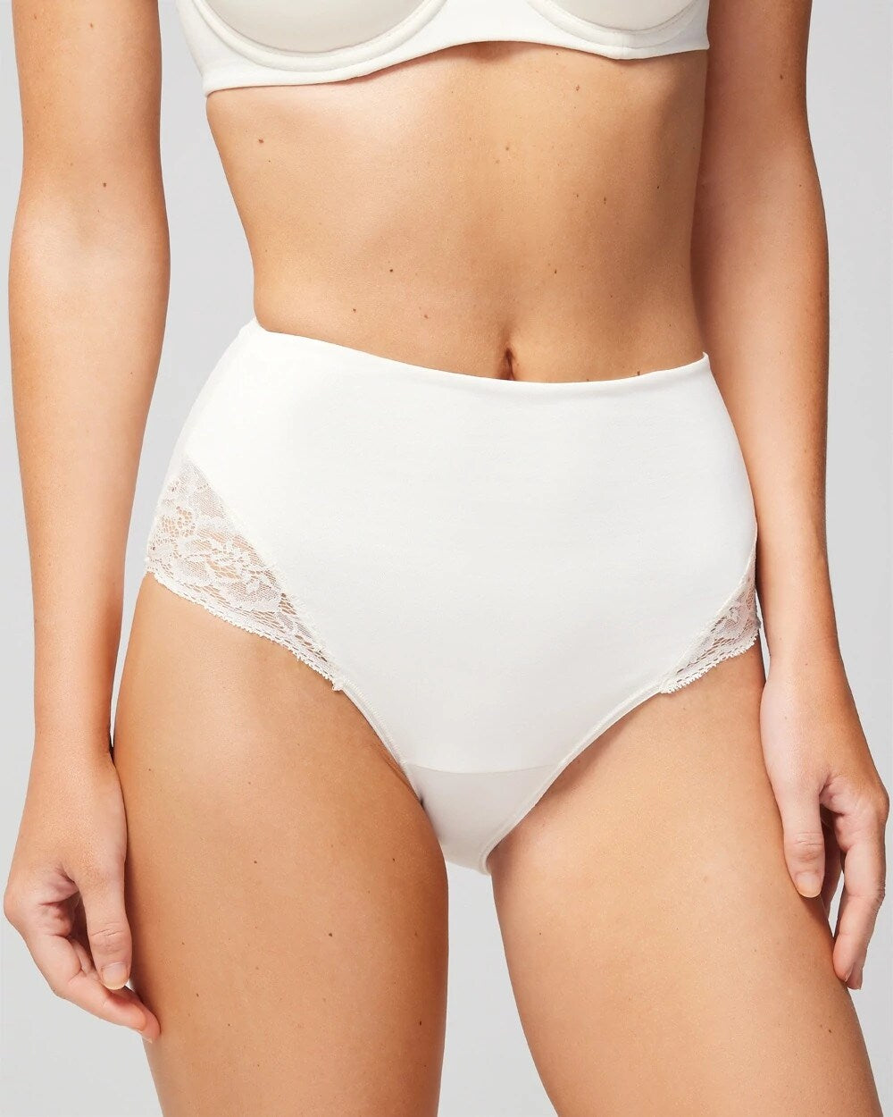 Soma High-Waist Brief Panty with Lace