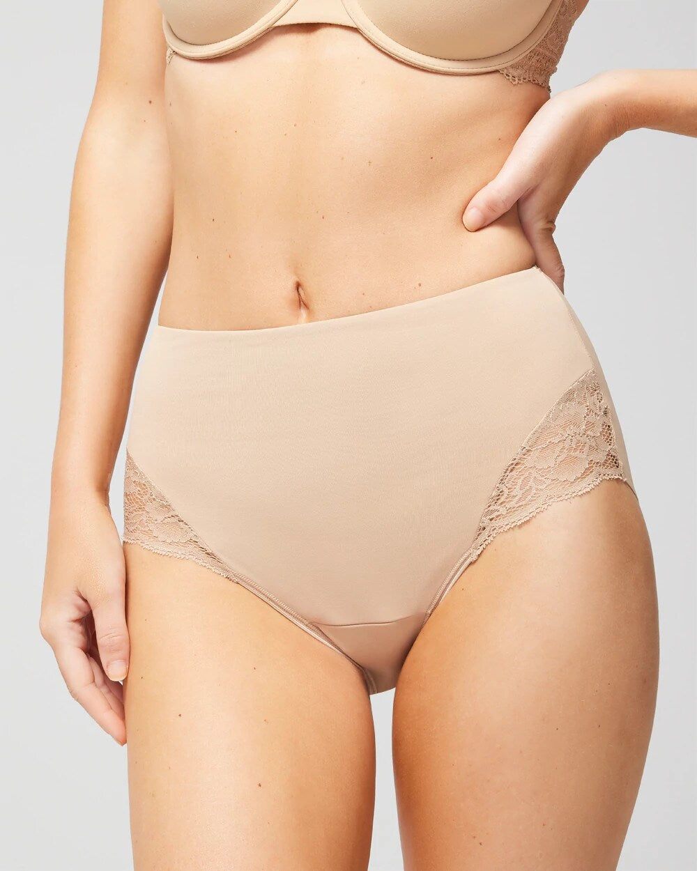 Soma High-Waist Brief Panty with Lace