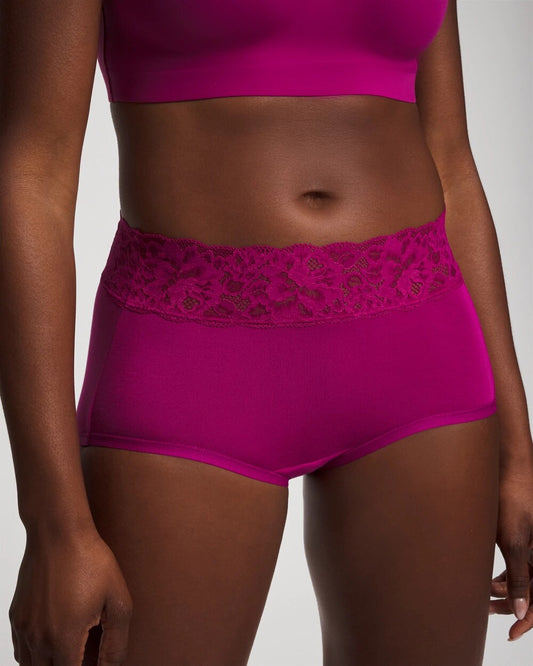 Soma Brief Panty with Super Soft Signature Lace